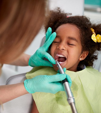 Your child’s dental cleaning can help remove built up plaque and tartar